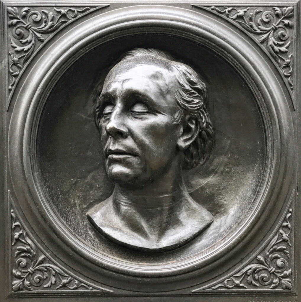 mary grant's sculptural frieze of henry fawcett