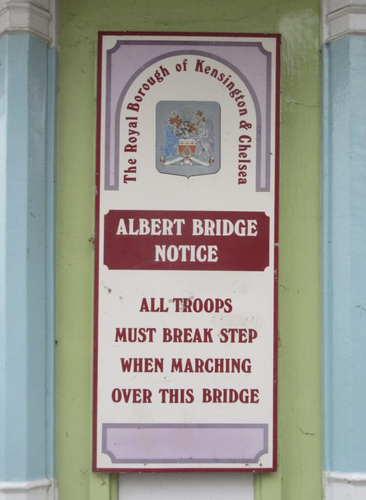 albert bridge notice