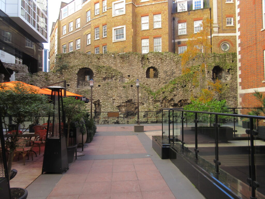 london roman wall royal leonardo hotel