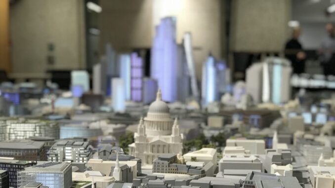 st paul's cathedral on the nla city model