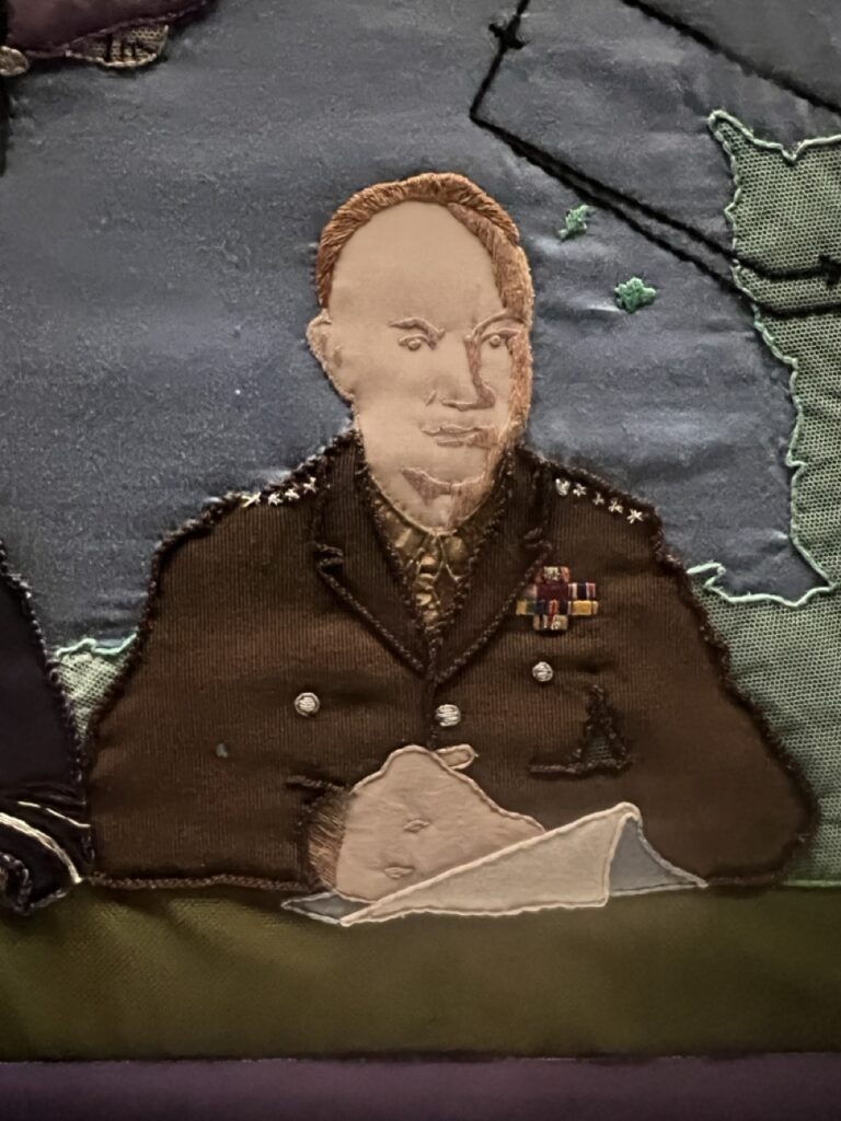 Eisenhower on the Overlord Embroidery