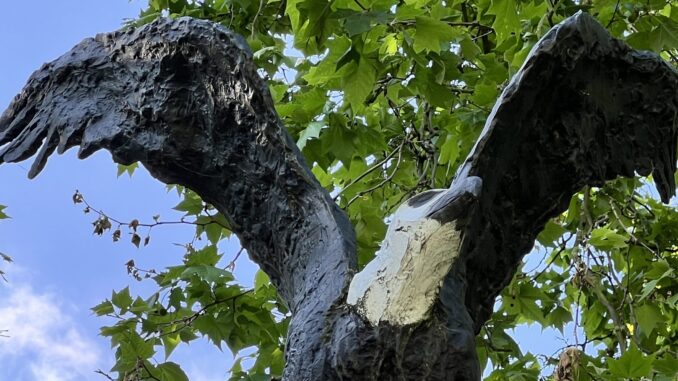 elizabeth frink eagle sculpture