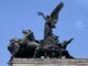 the quadriga on top of wellington arch