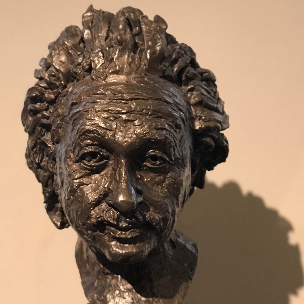 jacob epstein bust of albert einstein