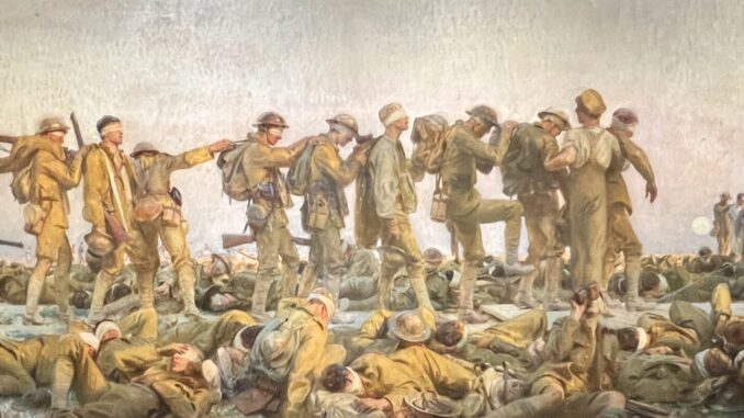 gassed by john singer sargent