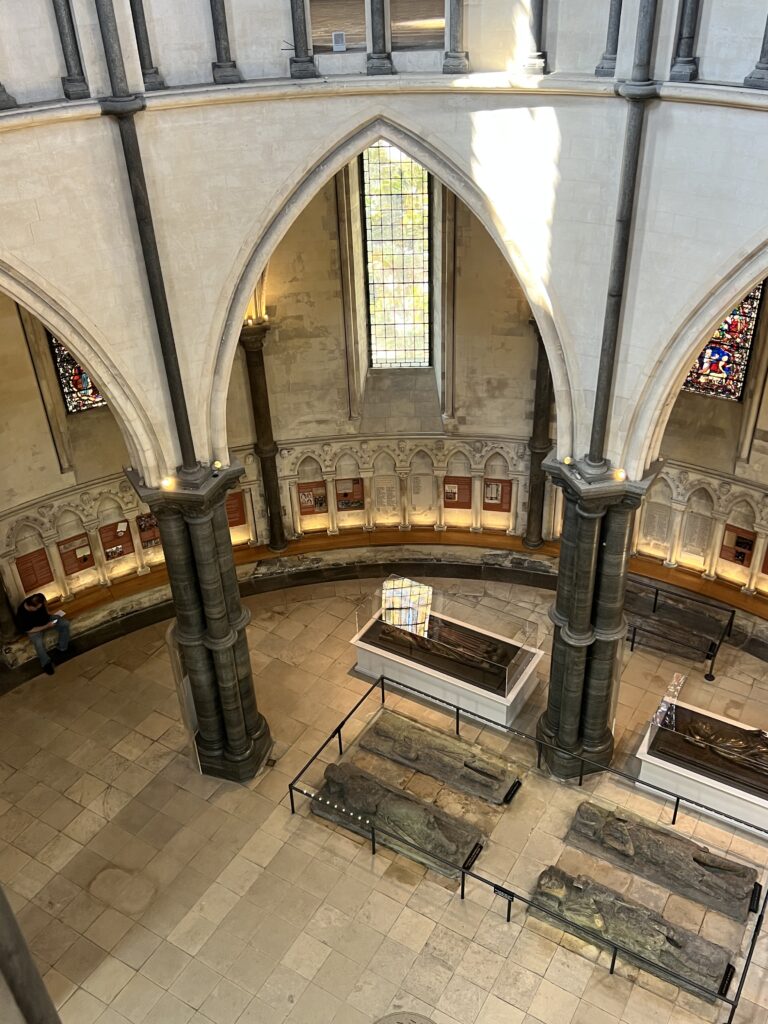 Temple Church view from the Triforium