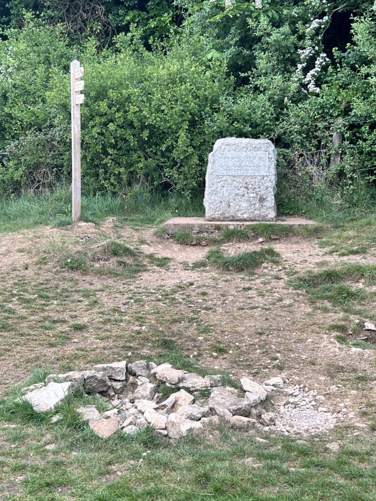 stone marking the source of the thames