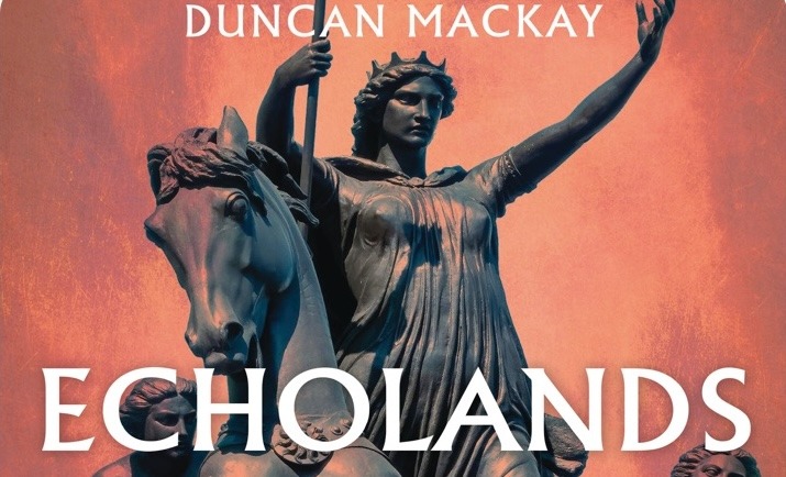 cover of echolands by duncan mackay